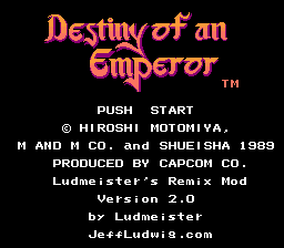 Destiny of an Emperor - Ludmeister
